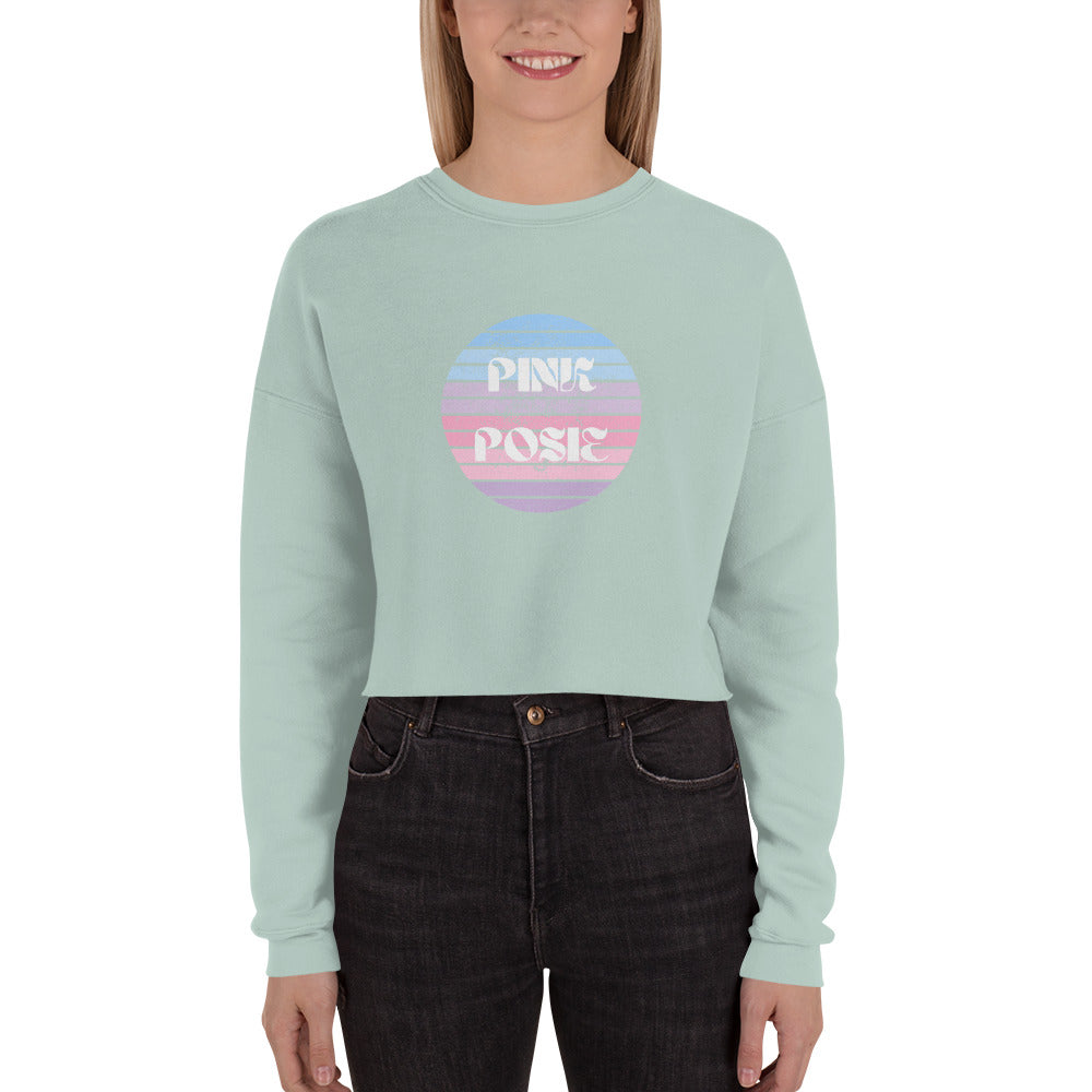 Pastal Posie Crop Fleece