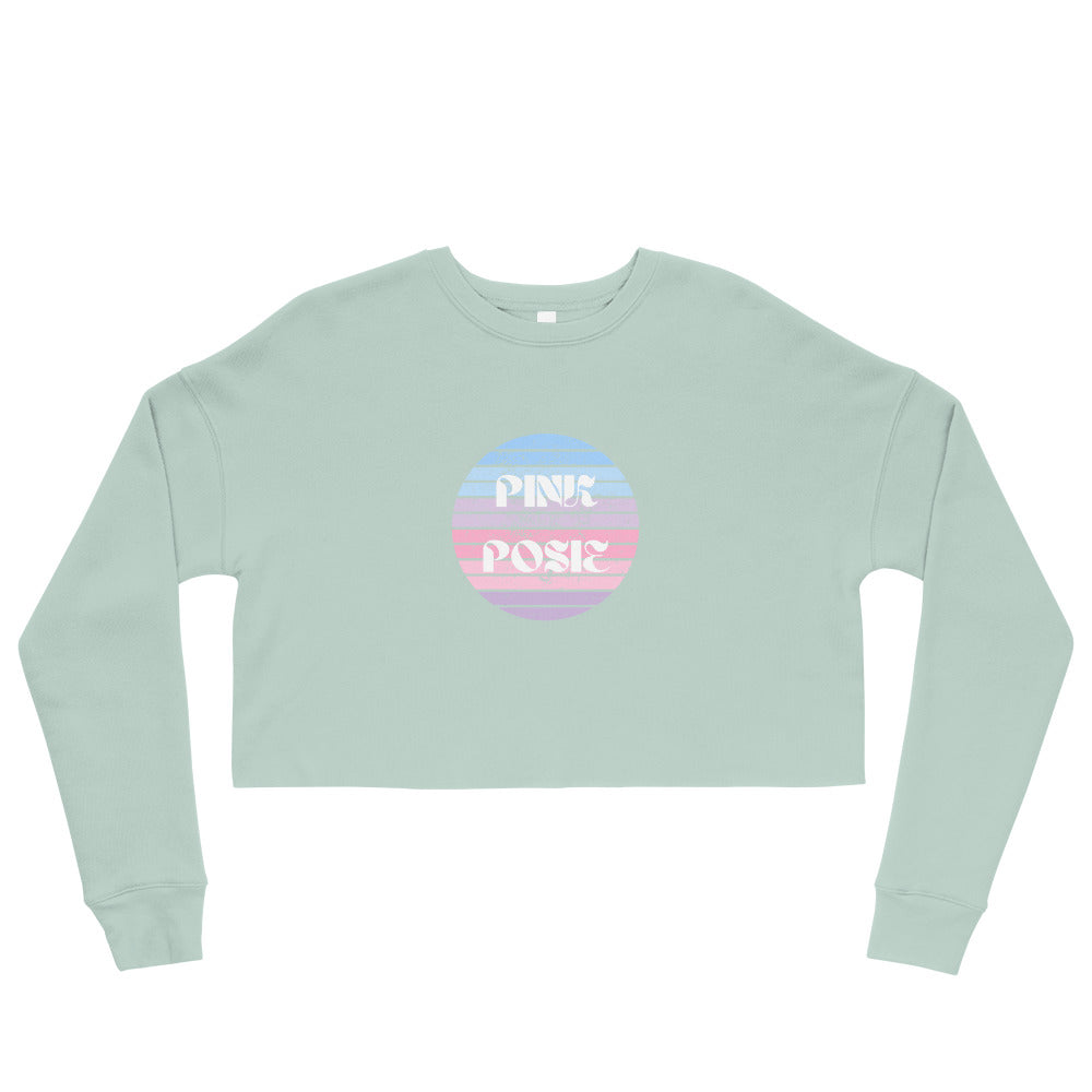 Pastal Posie Crop Fleece