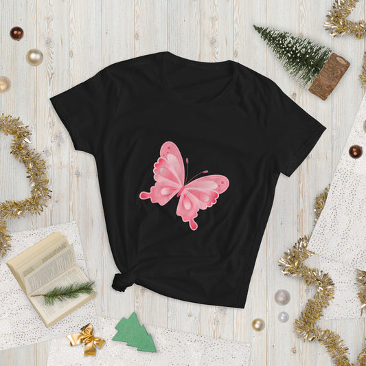 Butterfly sleeve t-shirt