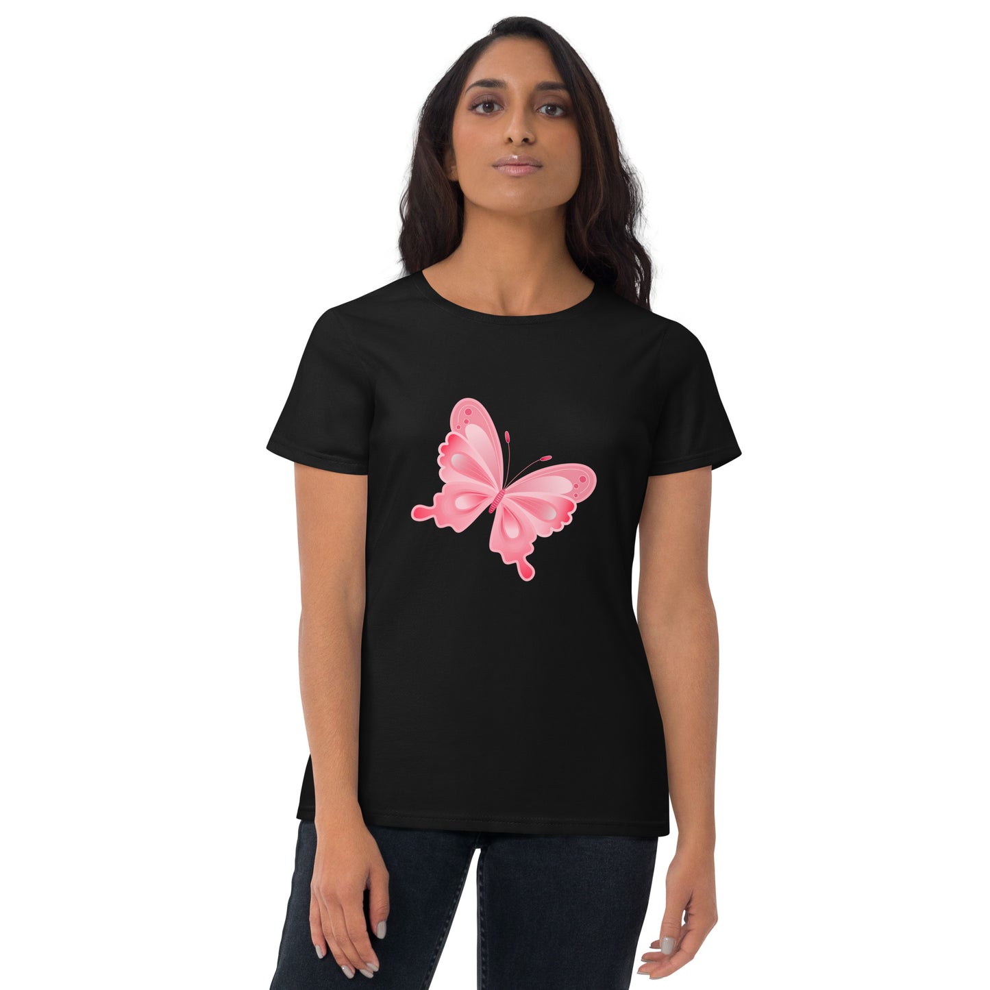 Butterfly sleeve t-shirt