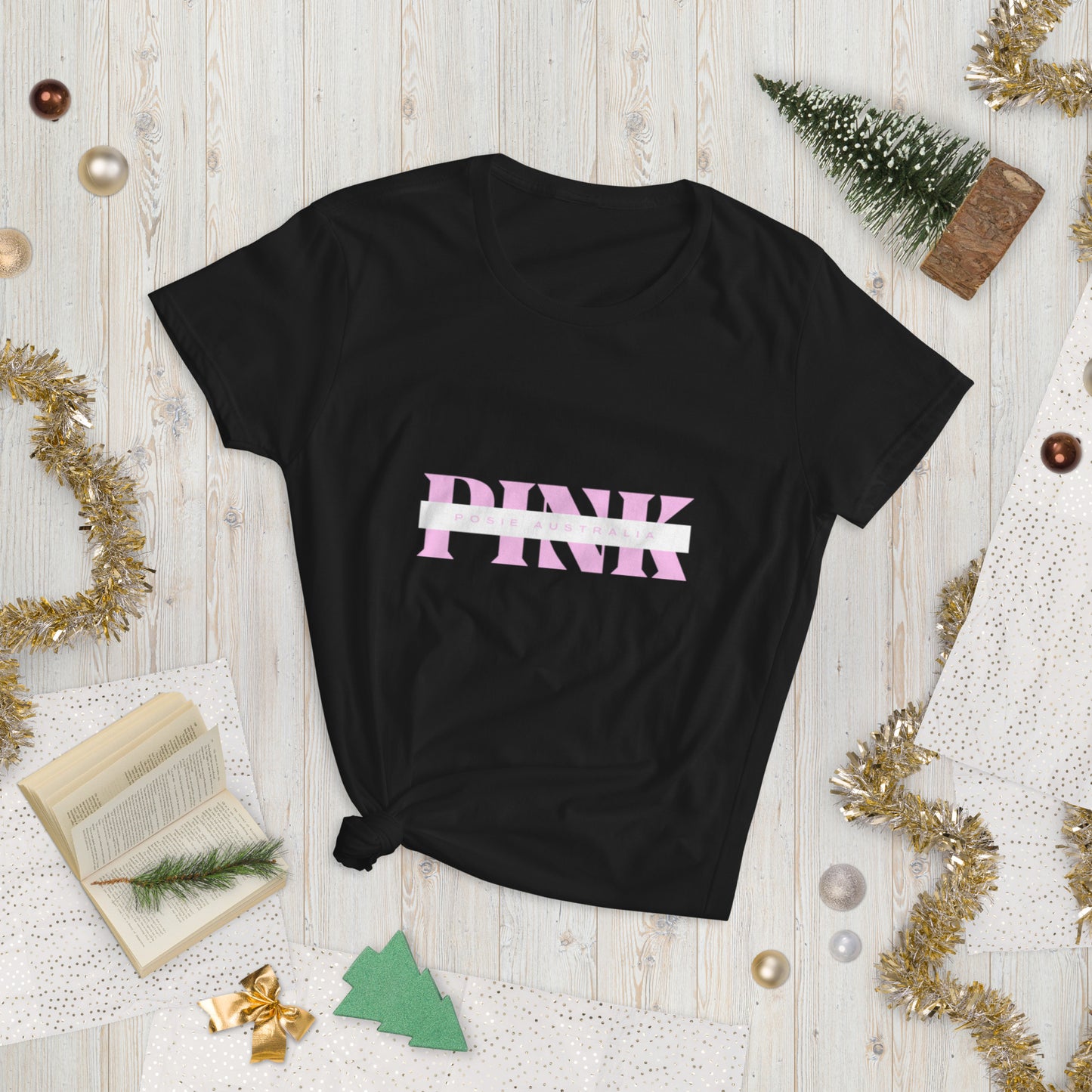 Pink Posie Australia short sleeve t-shirt