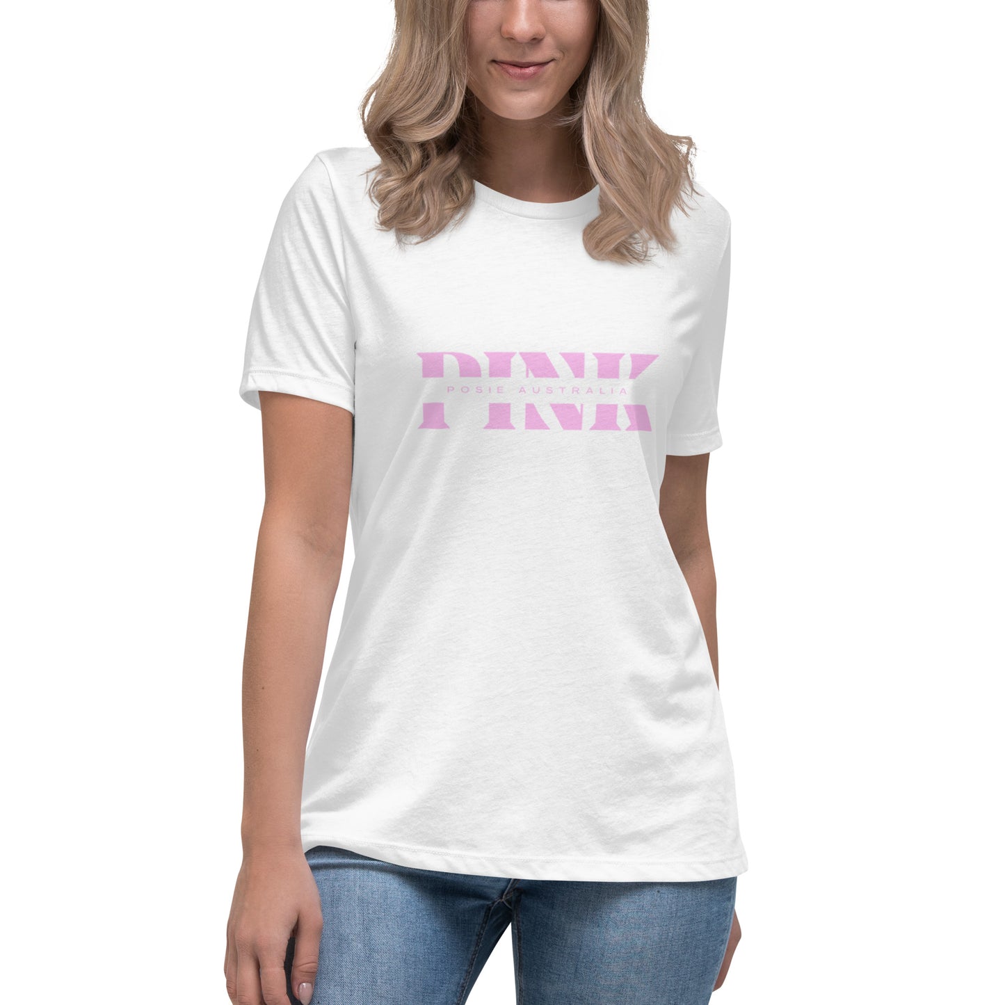 Pink Posie Australia Relaxed T-Shirt