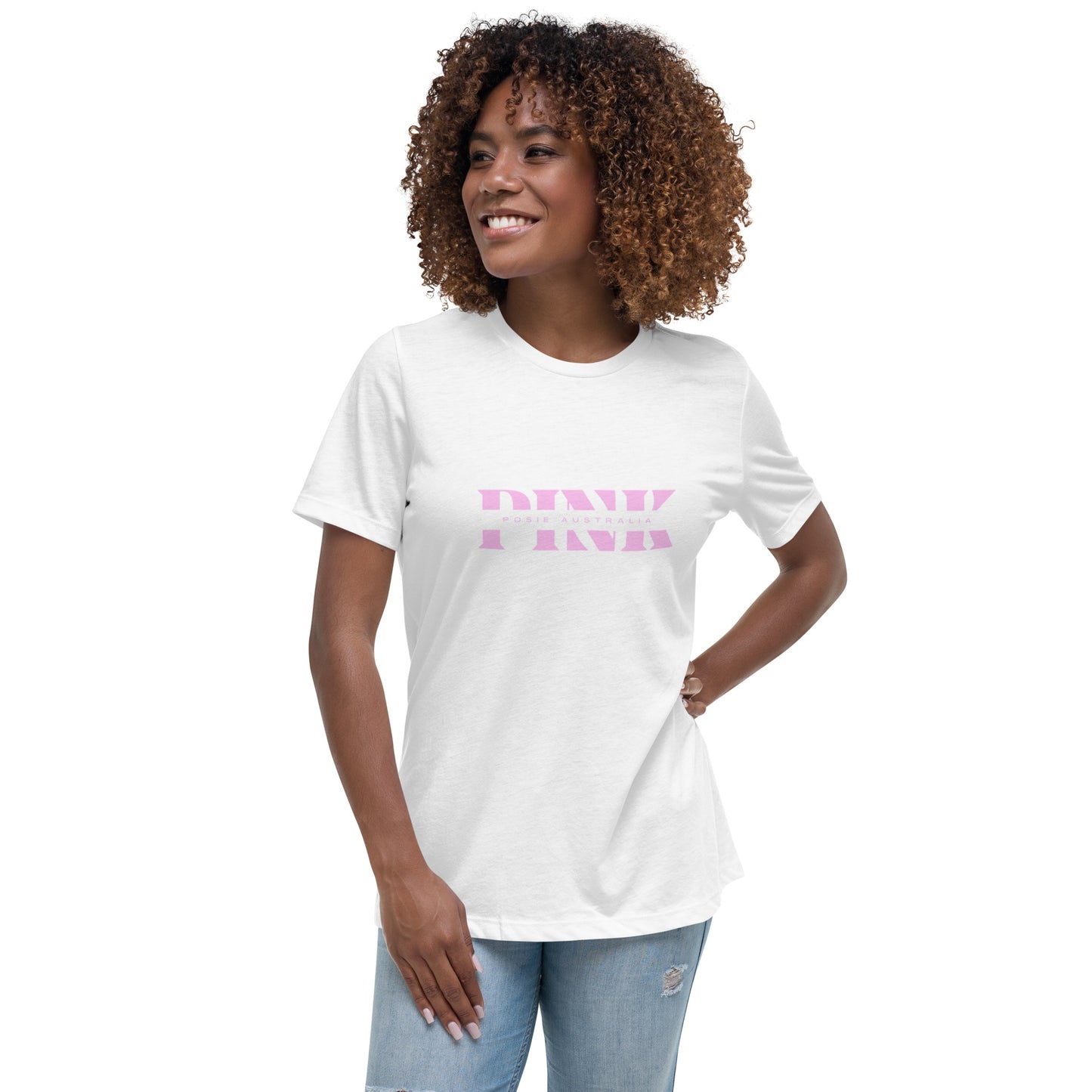 Pink Posie Australia Relaxed T-Shirt