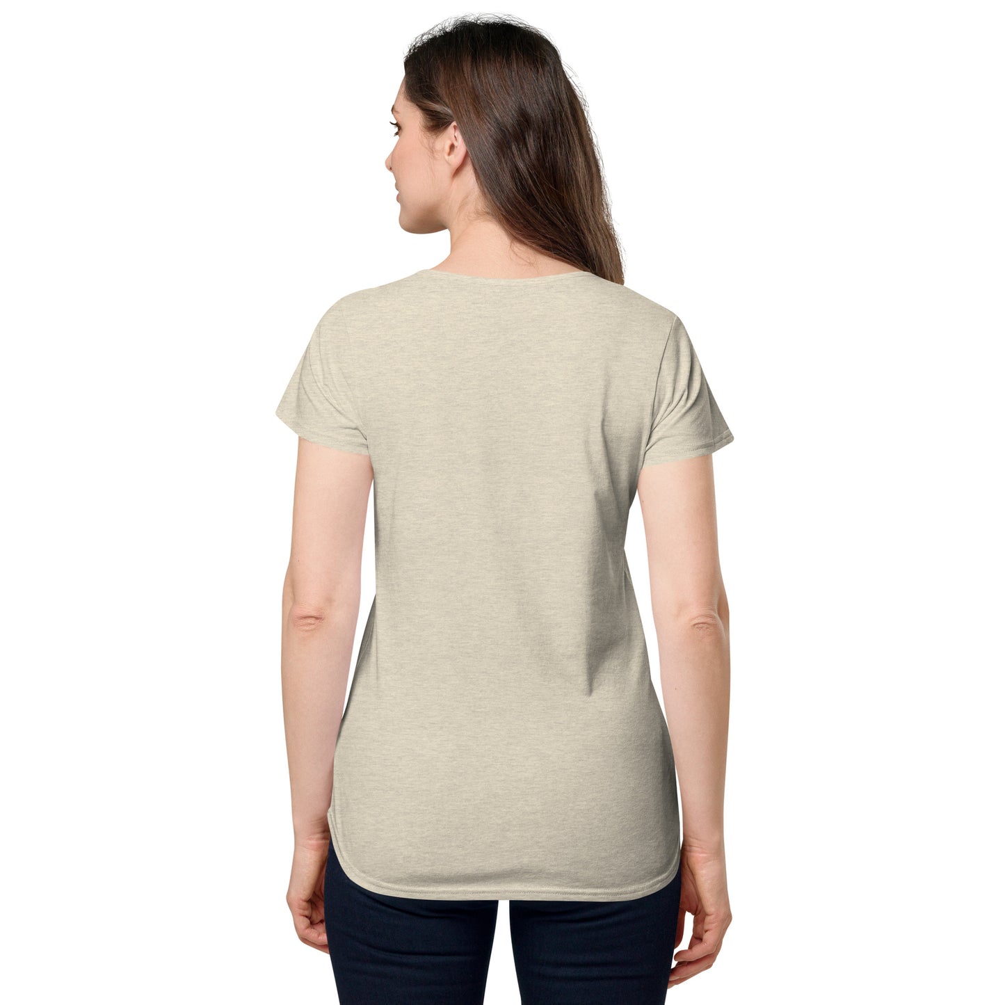 Wave round neck tee