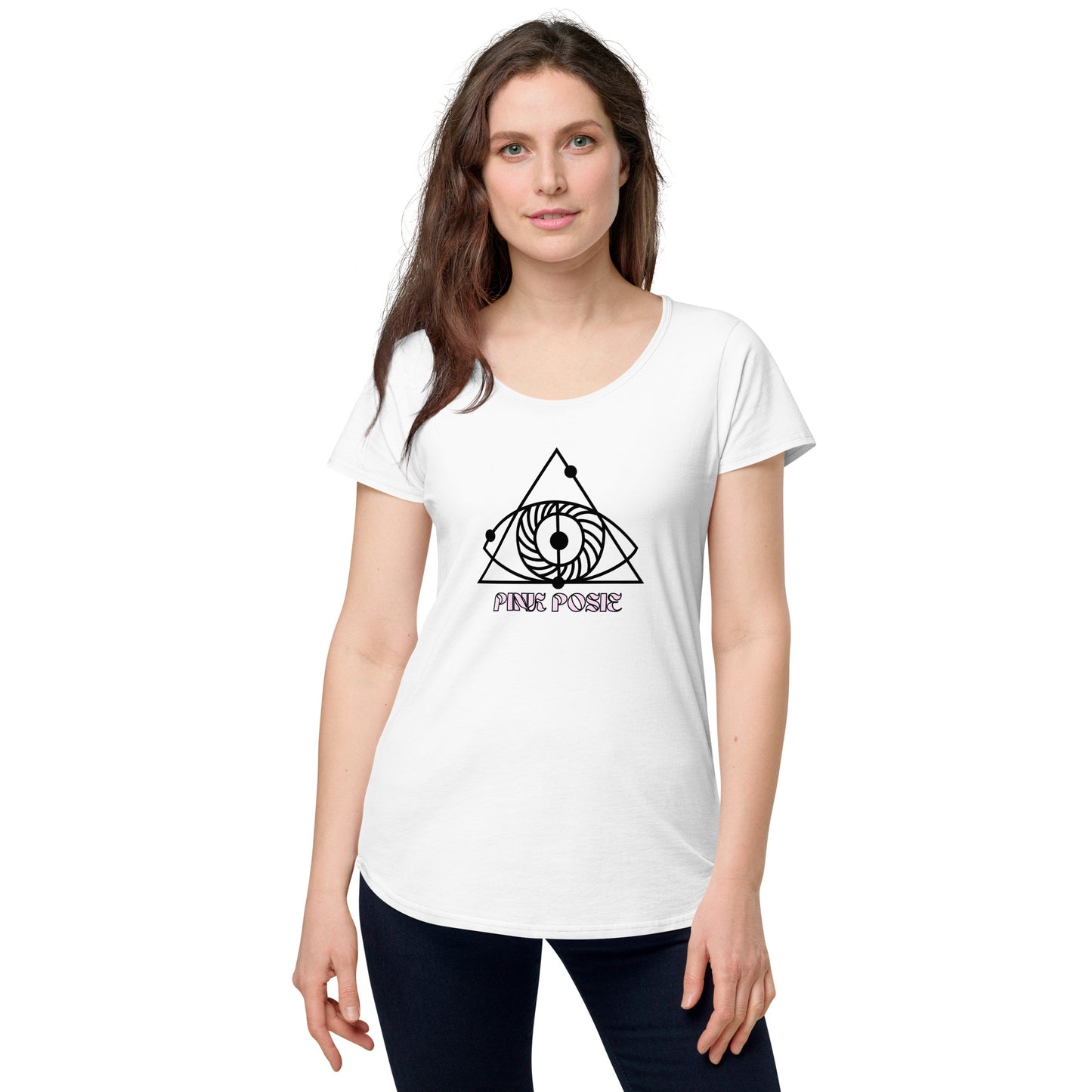 Eye Posie round neck tee