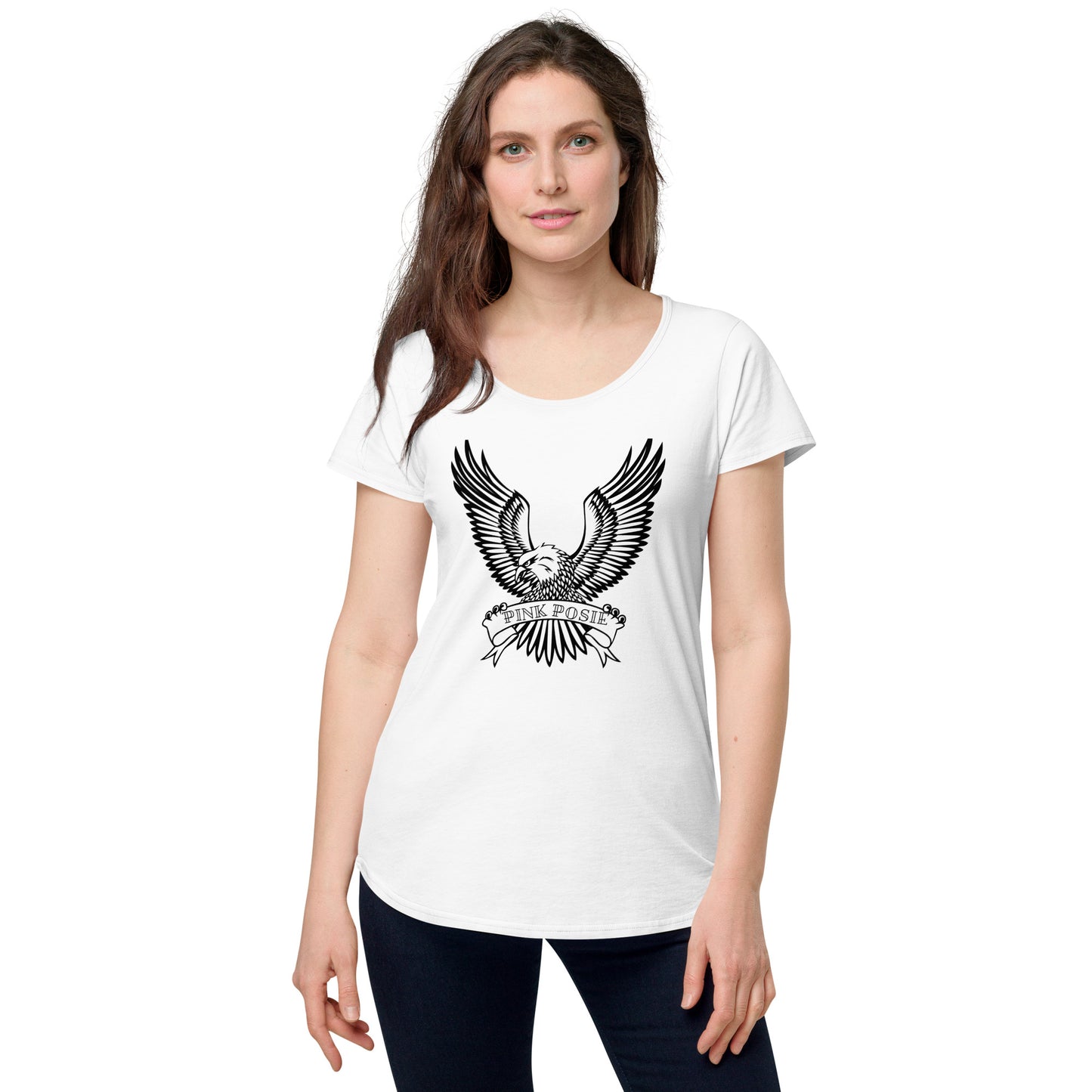 Soaring round neck tee