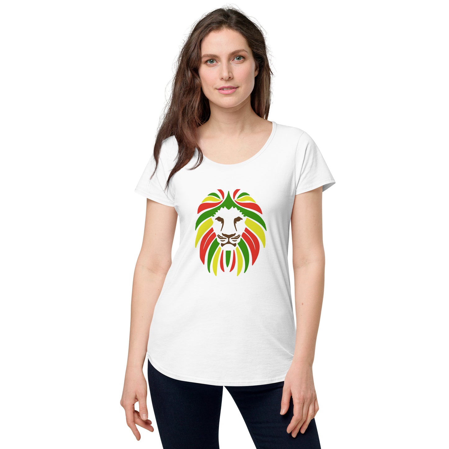 Tribal round neck tee