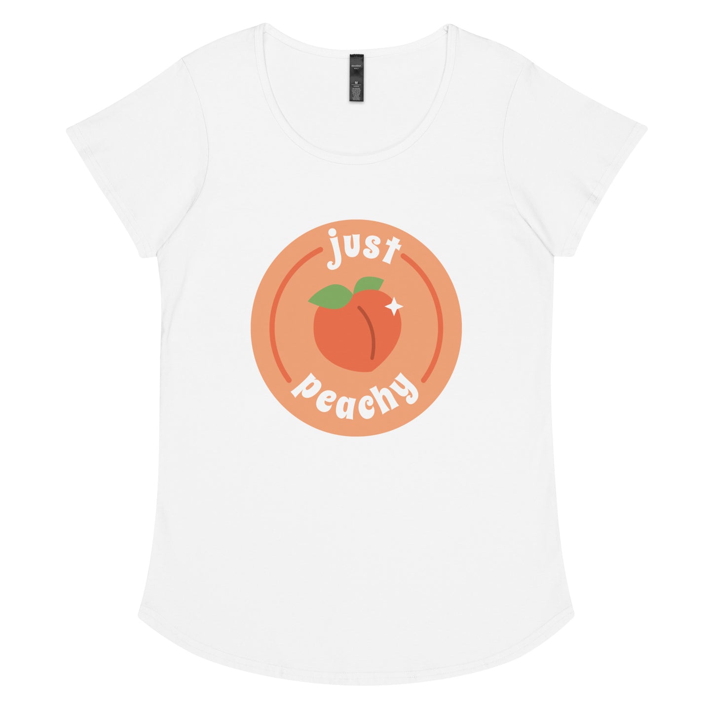 Just Peachy round neck tee