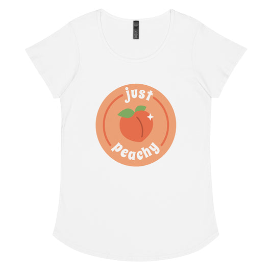 Just Peachy round neck tee