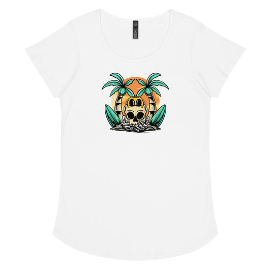 Scull Palms round neck tee