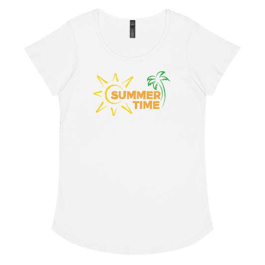 Summer Time round neck tee