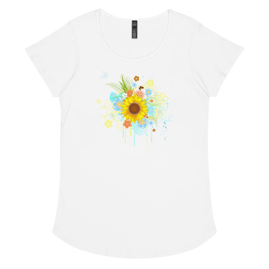 Flower Canvas round neck tee