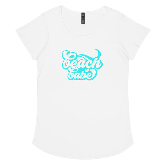 Beach Babe Blue round neck tee