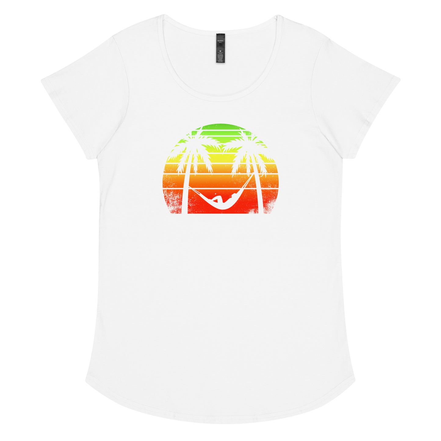 Vibrant Sky round neck tee