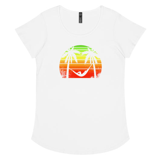 Vibrant Sky round neck tee