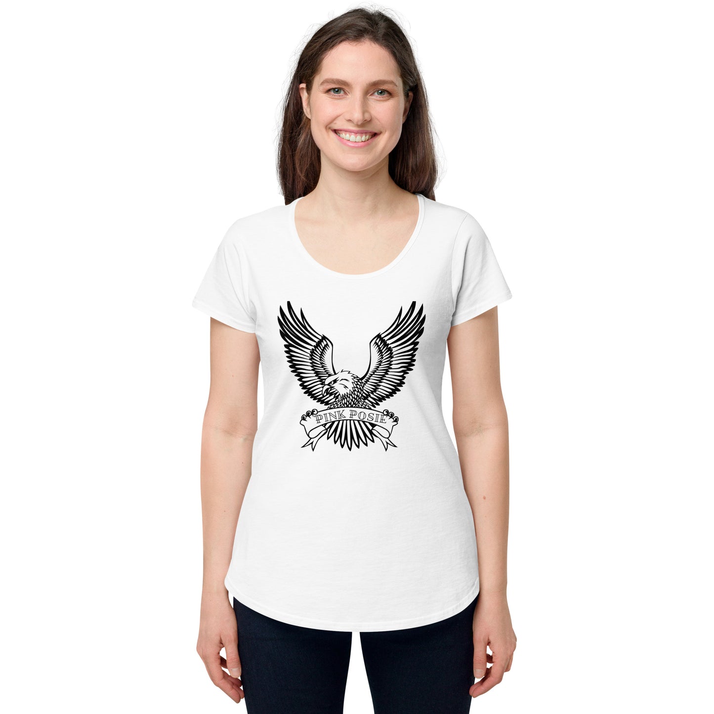 Soaring round neck tee