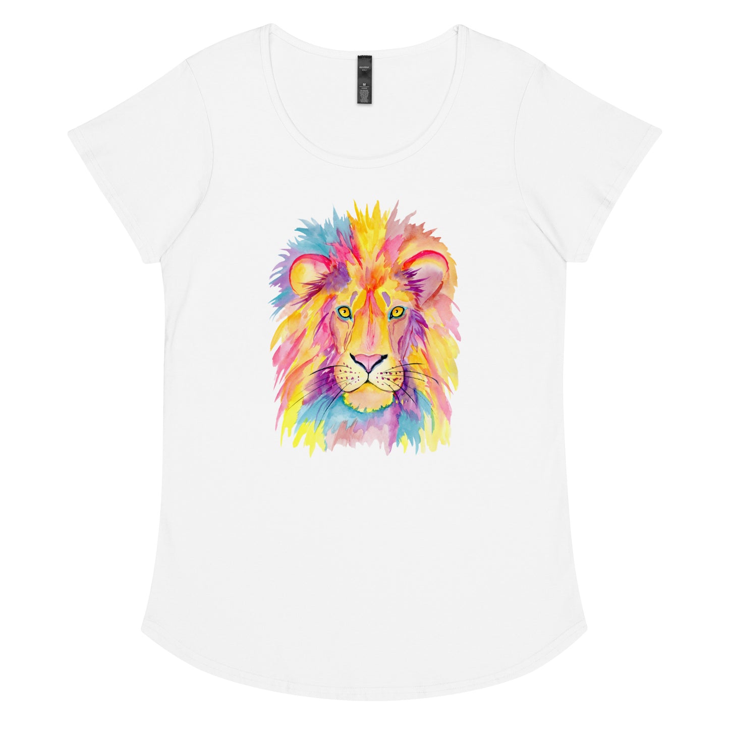 Water Lion round neck tee