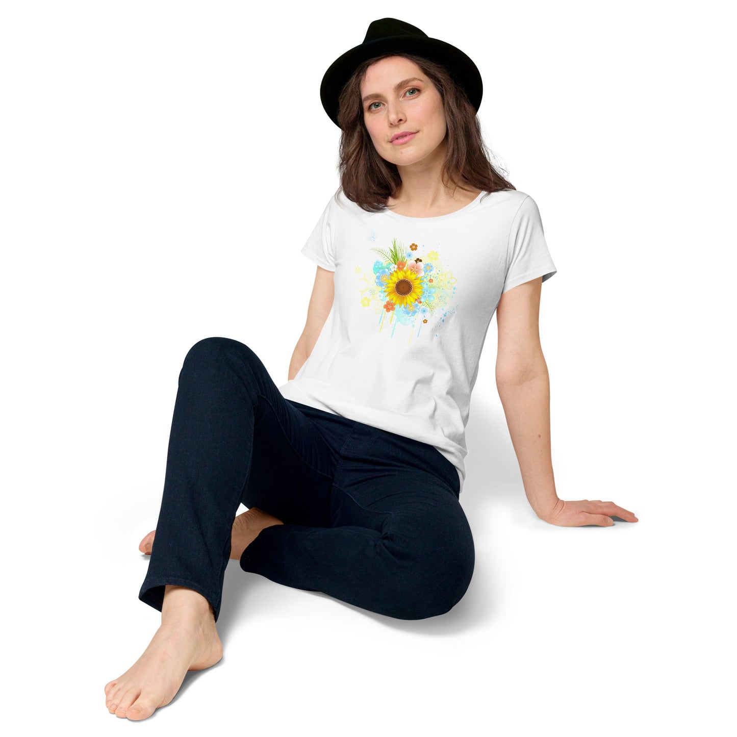 Flower Canvas round neck tee