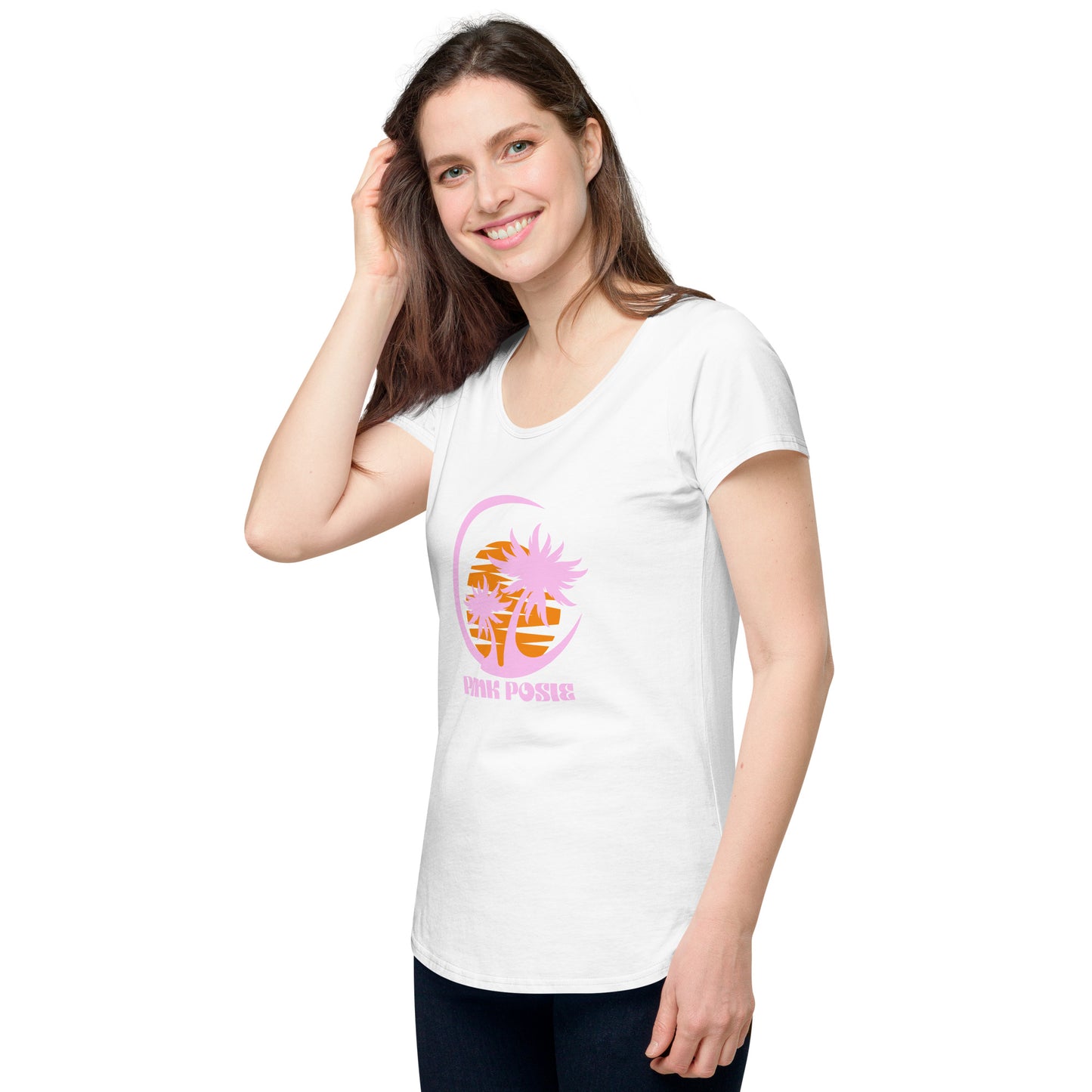 Wind chime round neck tee