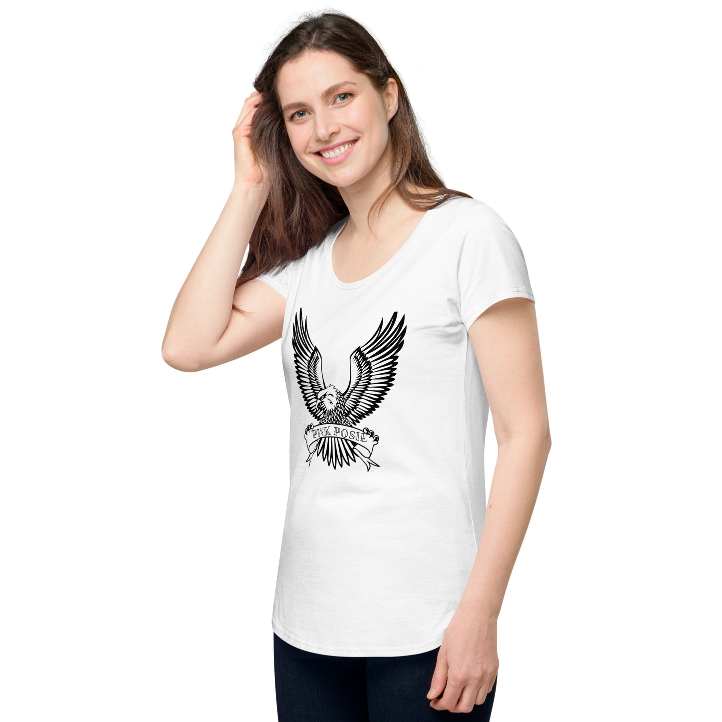 Soaring round neck tee