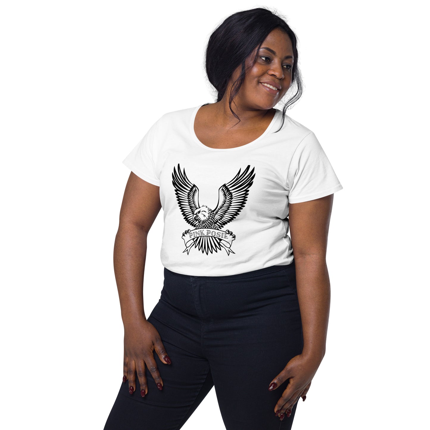 Soaring round neck tee