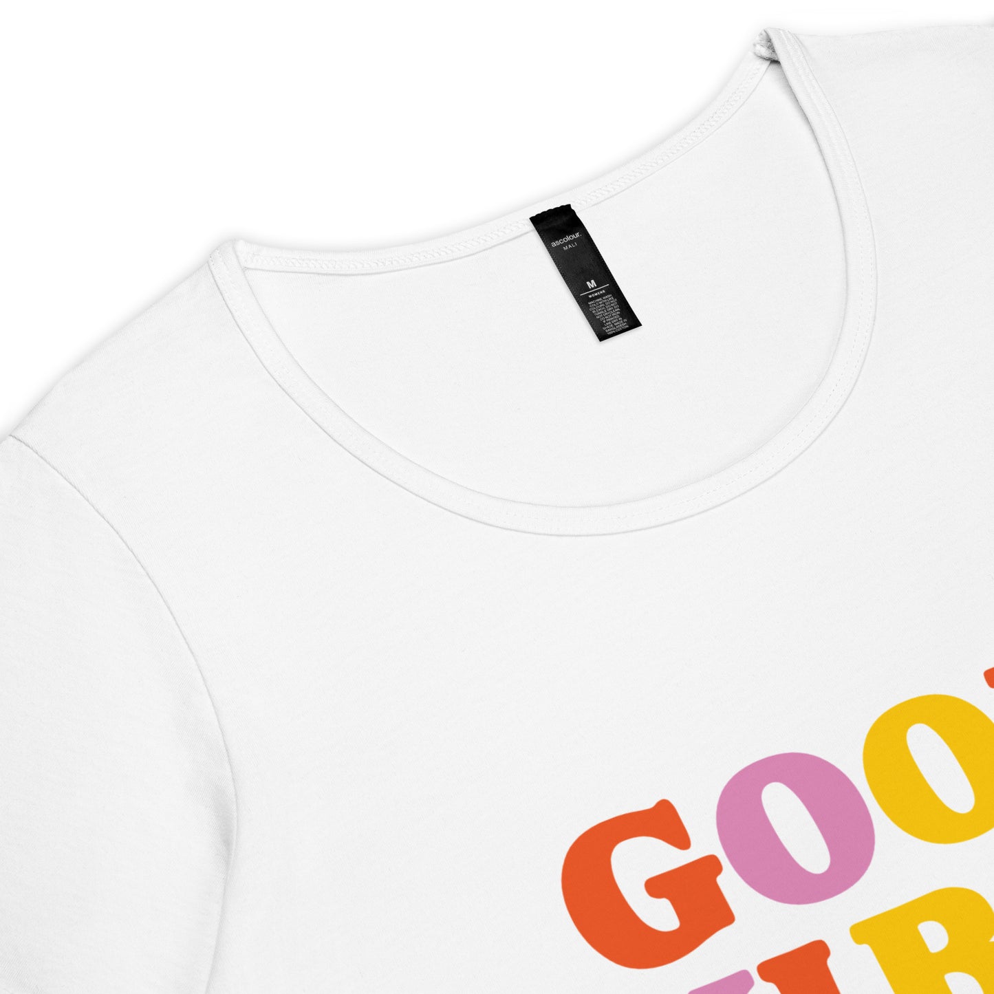 Good Vibes round neck tee