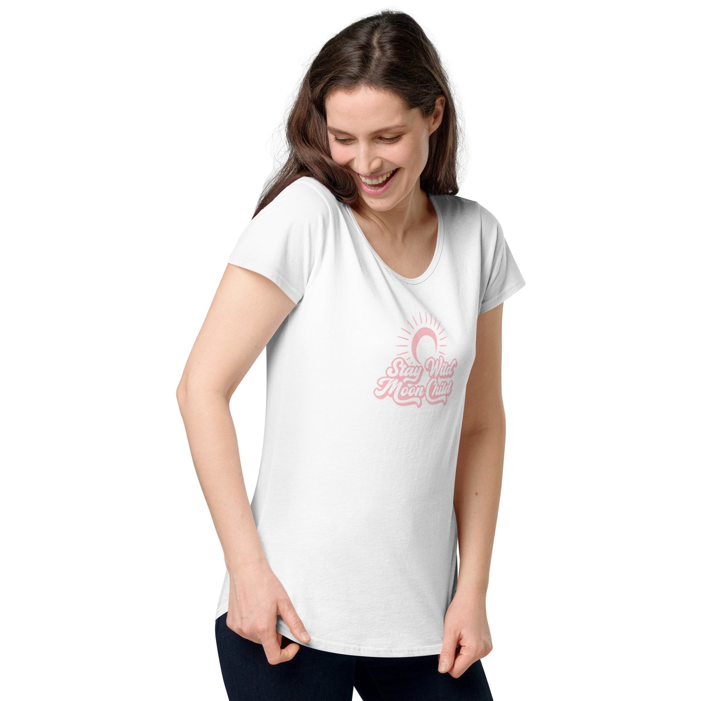 Stay Wild Moon Child round neck tee