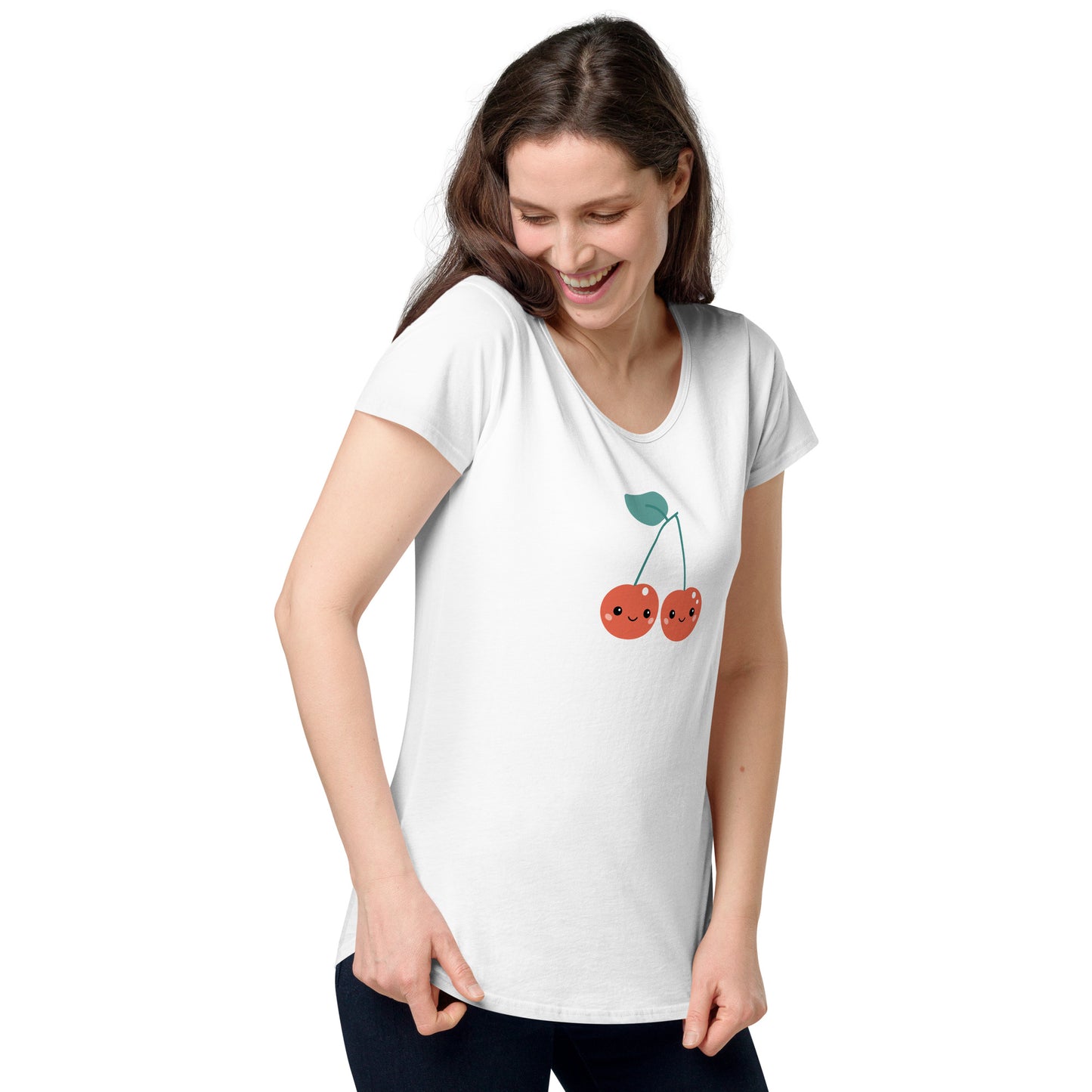 Cherry Bomb round neck tee